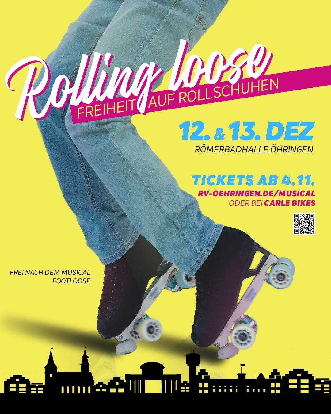 Rollschuh-Musical 2026 instagram post footloose